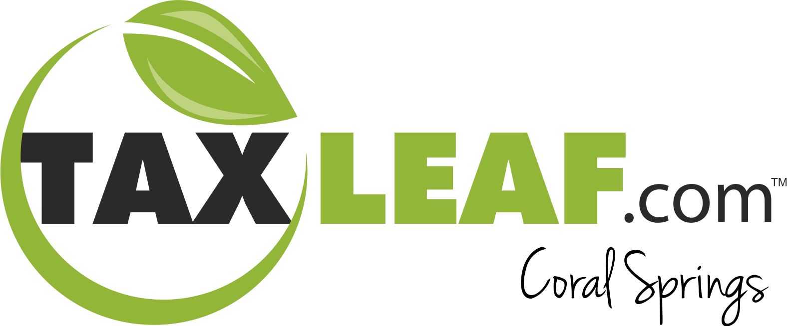 Logo TaxLeaf Coral Springs